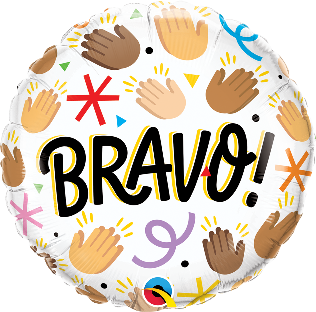 MYLAR 18 PO. - BRAVO!