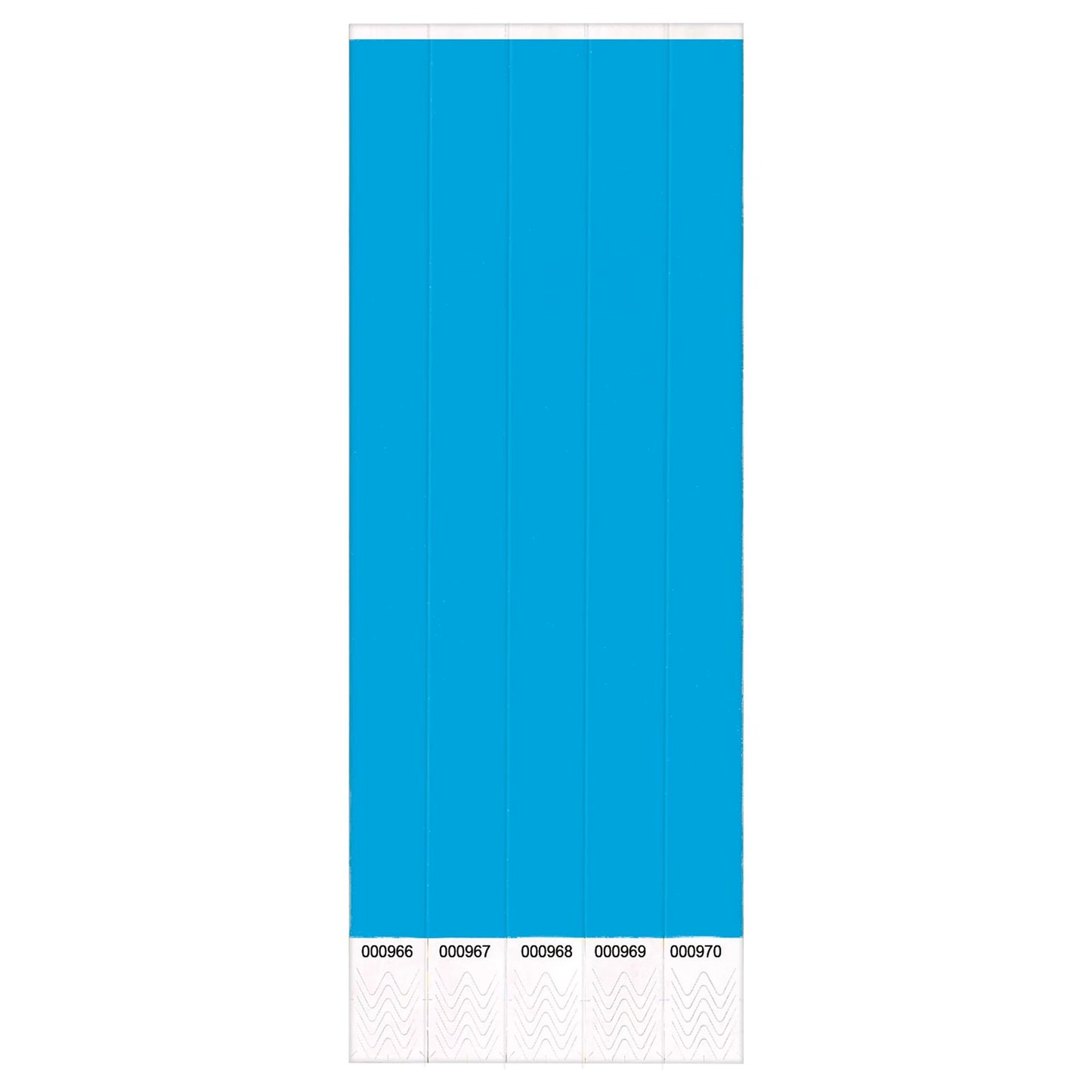 BRACELETS D'ADMISSION 100/PQT - BLEU