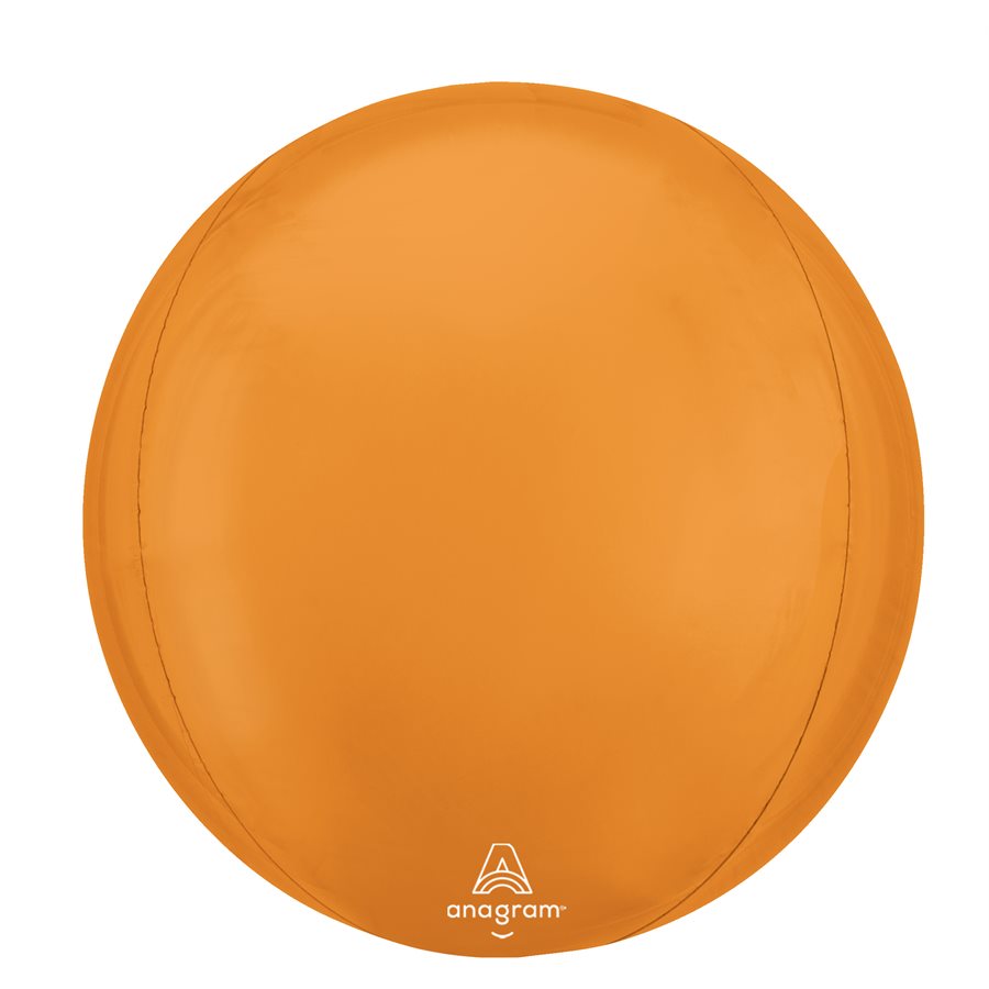 MYLAR ORBZ 16 PO. - ORANGE