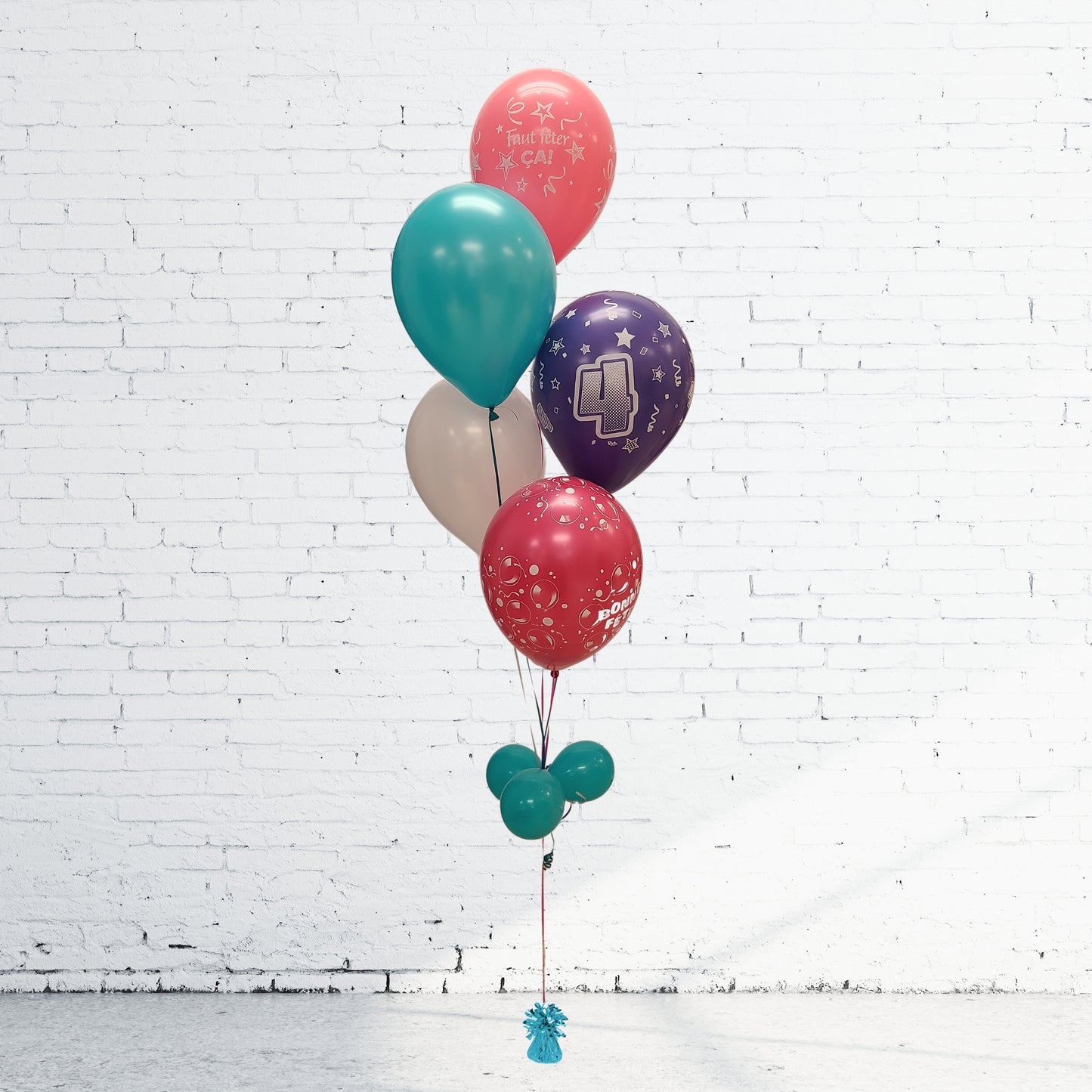 BOUQUET - BALLOONS HAPPY AGE CELEBRATION!