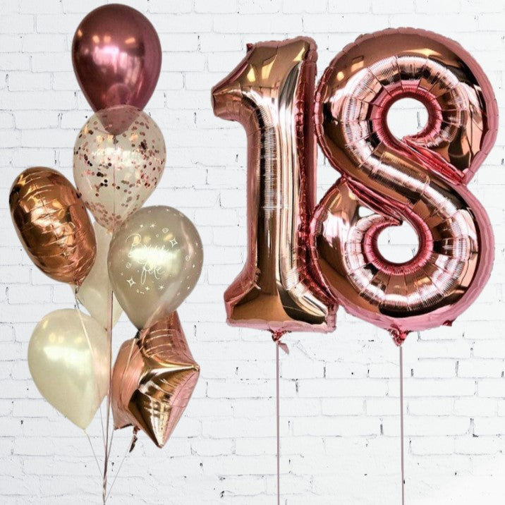 Number on sale 18 balloons