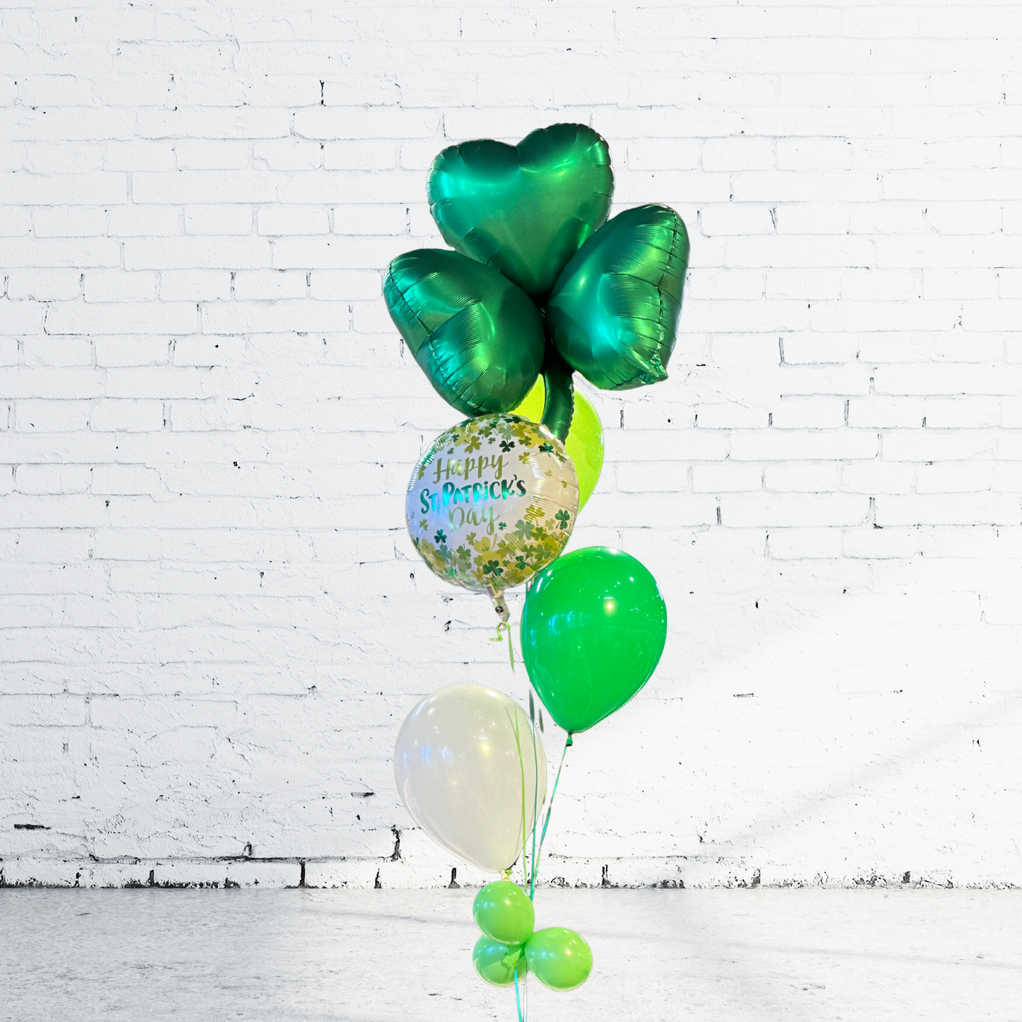 BOUQUET - BALLONS HAPPY ST.PATRICK'S DAY!
