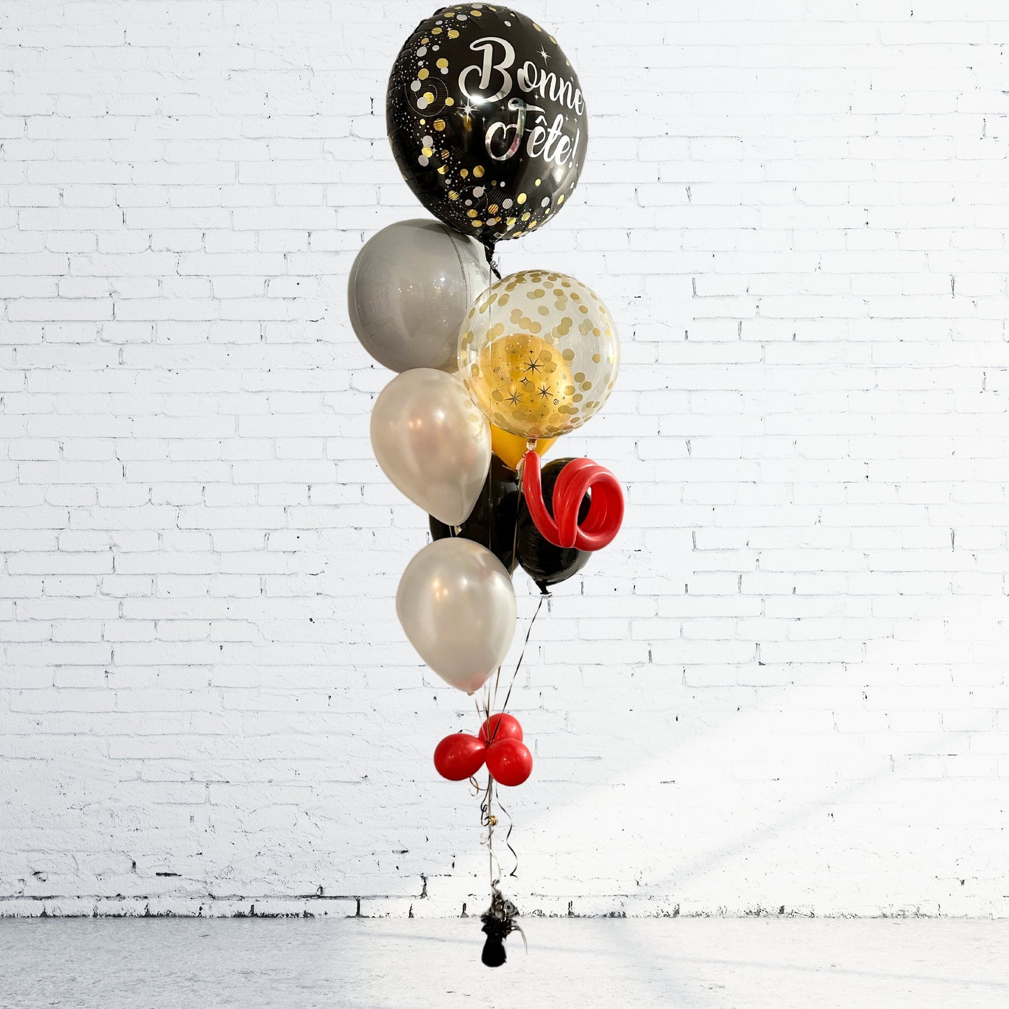 BOUQUET - BALLON MYLAR JUMBO BONNE FÊTE