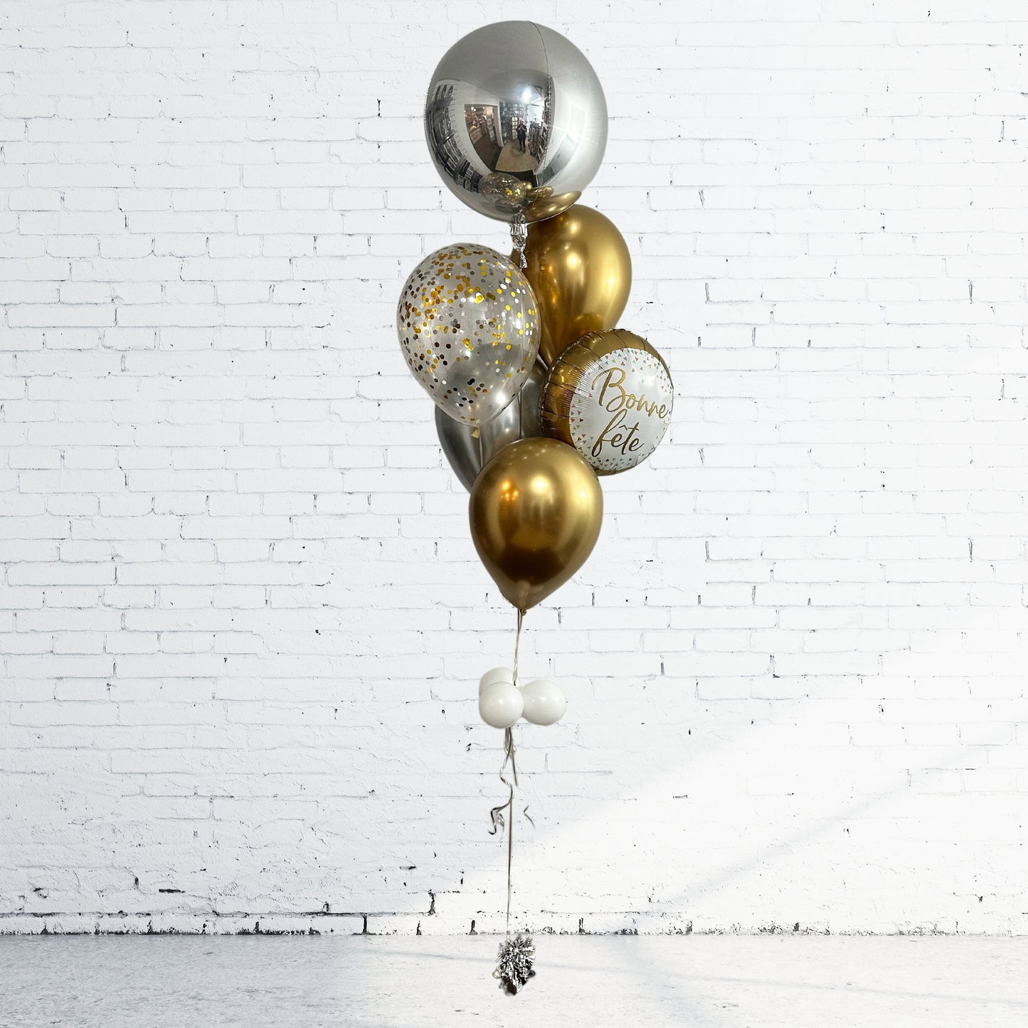 BOUQUET - ORBZ HAPPY BIRTHDAY BALLOONS WITH STARS