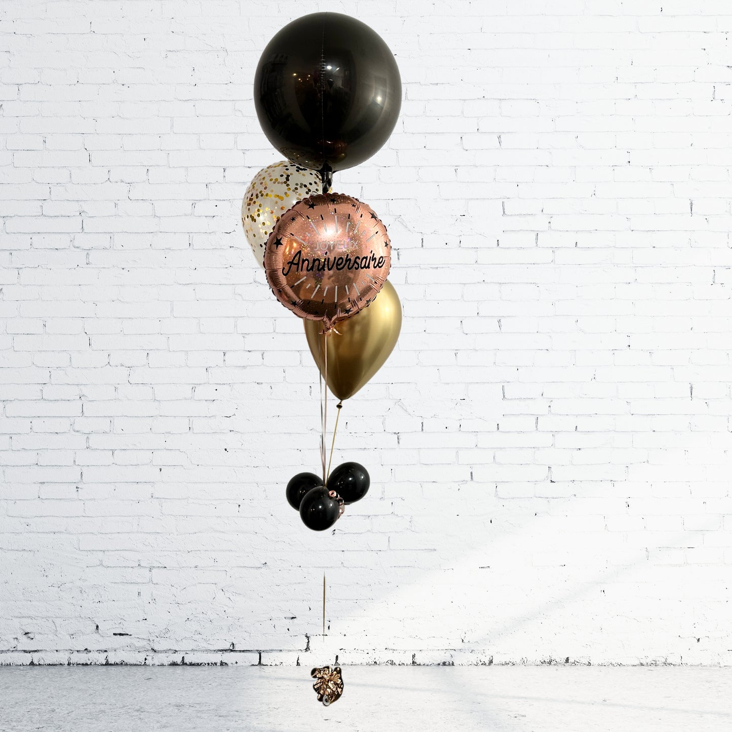 BOUQUET - ORBZ HAPPY BIRTHDAY BALLOONS WITH STARS