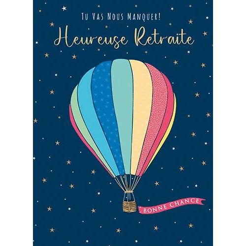 GIANT CARD - WE WILL MISS YOU! HAPPY RETIREMENT