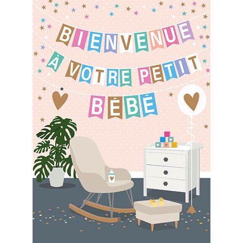 GIANT CARD - WELCOME TO YOUR LITTLE BABY