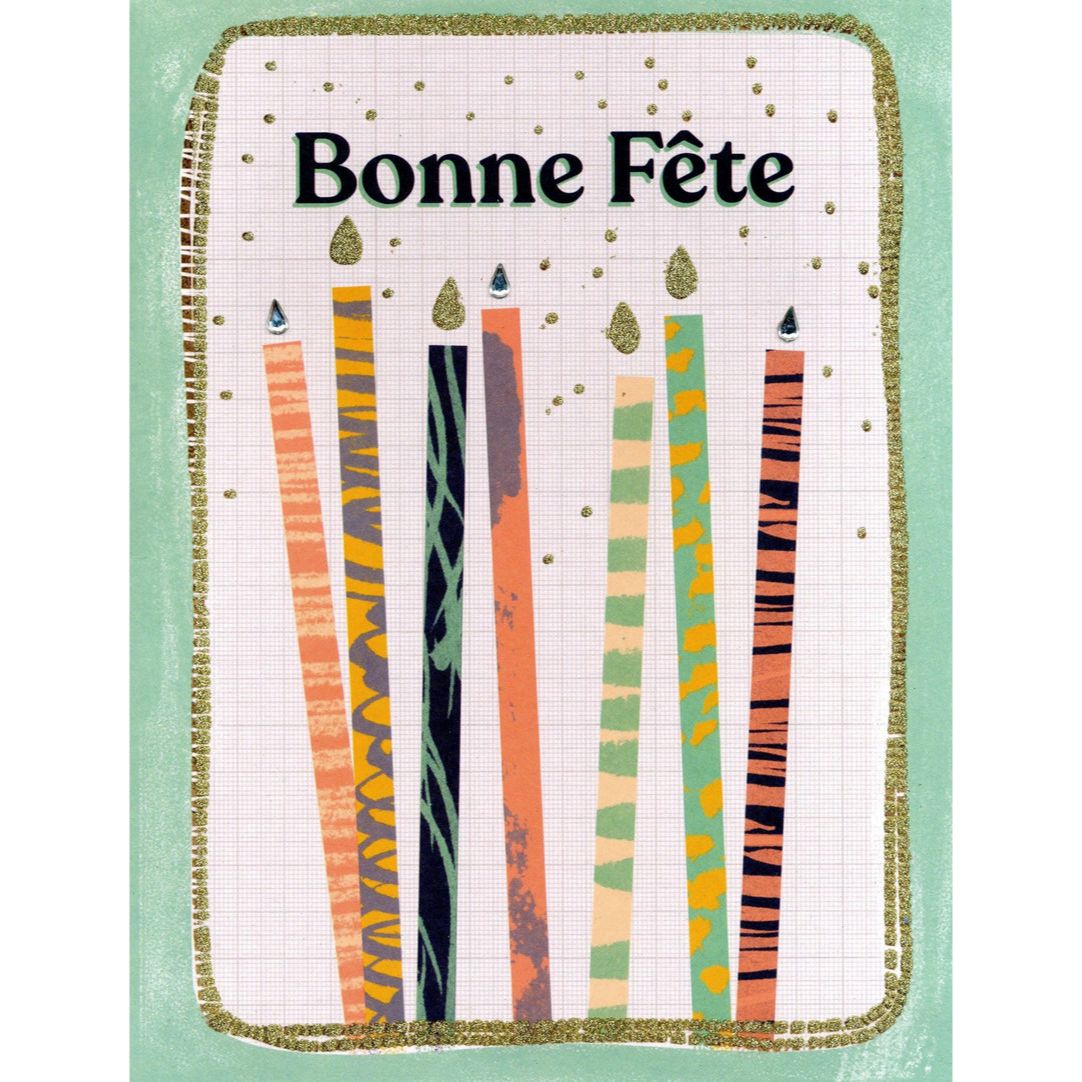 GIANT CARD - HAPPY BIRTHDAY - CANDLES