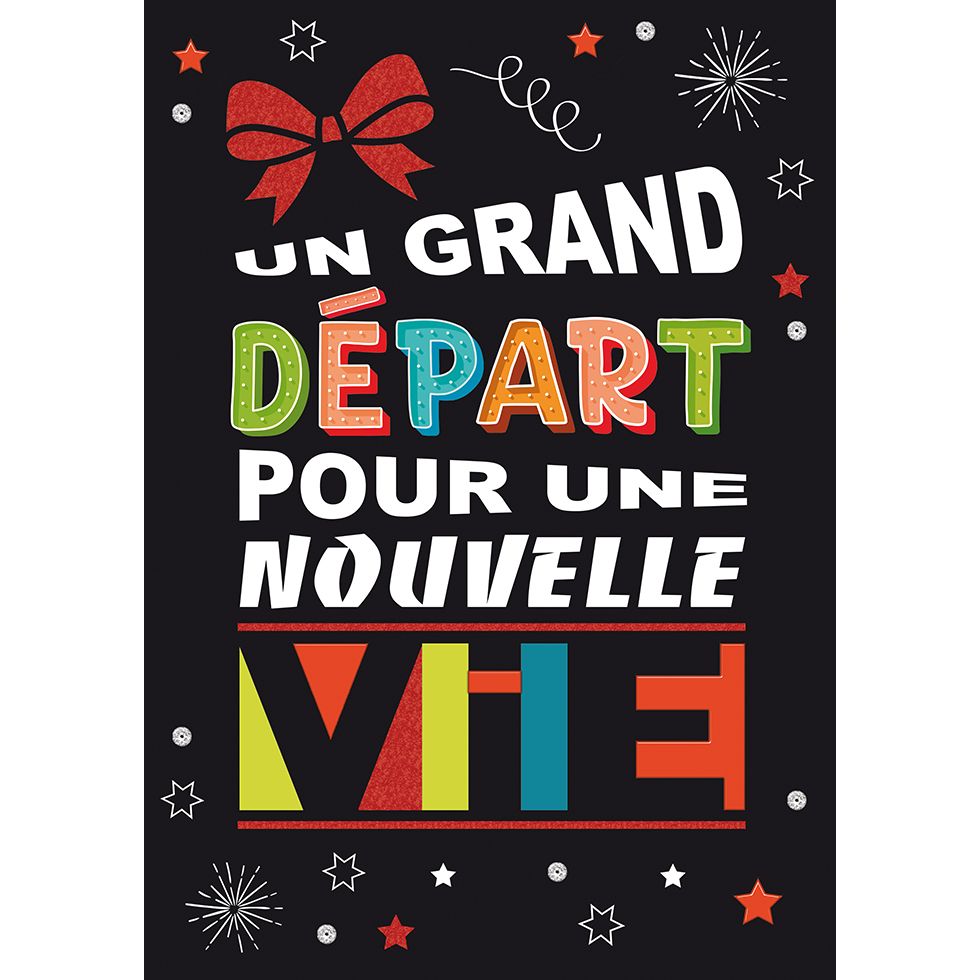 GIANT CARD - A GREAT START TO A NEW LIFE