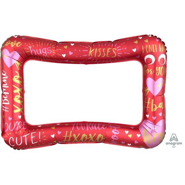 Mylar Cadre Gonflable Xoxo
