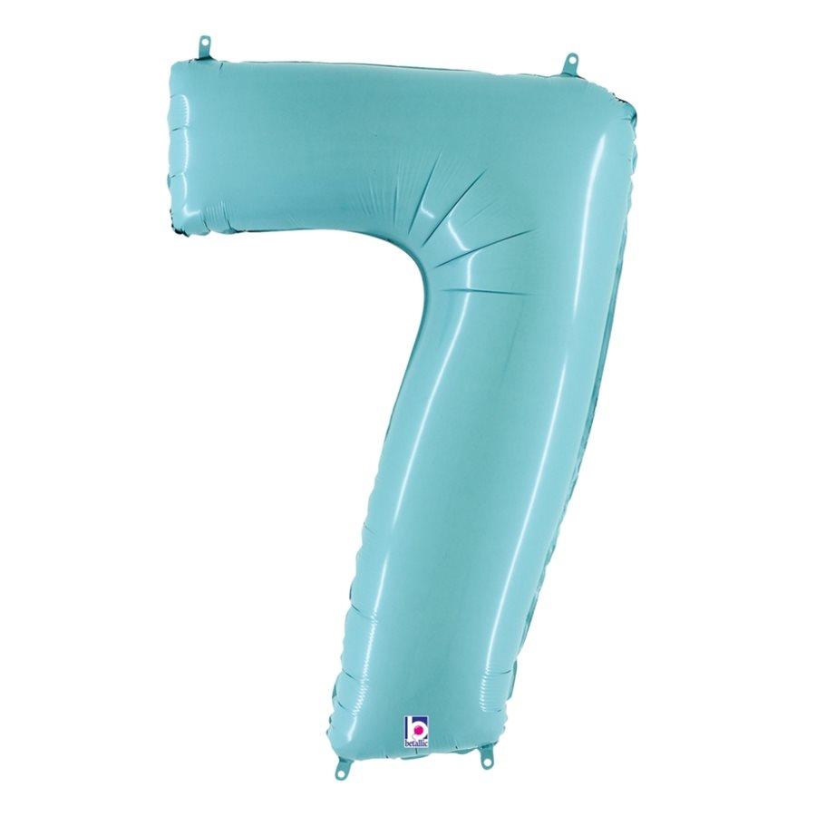 Mylar 40 po. #7 Bleu Pastel