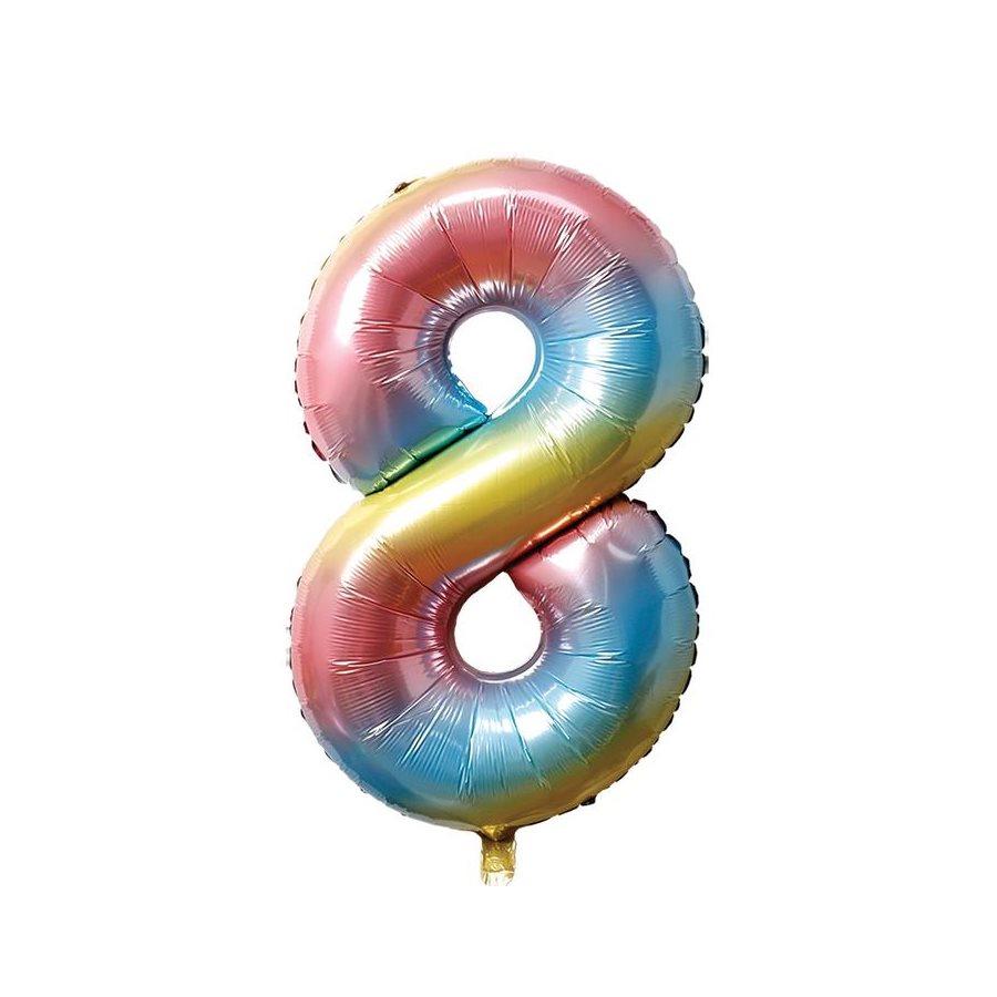 Mylar #8 Arc-en-ciel 34 Po.