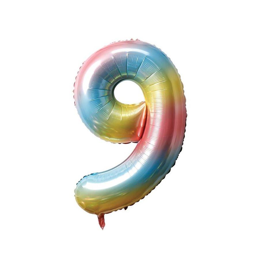 Mylar #9 Arc-en-ciel 34 Po.