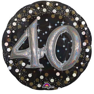 Mylar 32 po. - 40 Scintillant 3d