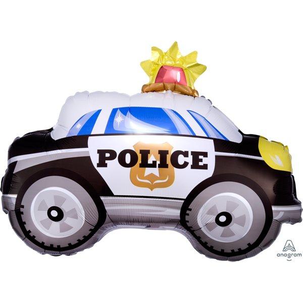 Mylar 18 po. - Voiture de Police