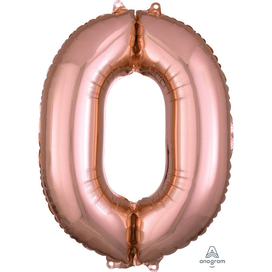 Mylar #0 Rose Gold 26 Po.