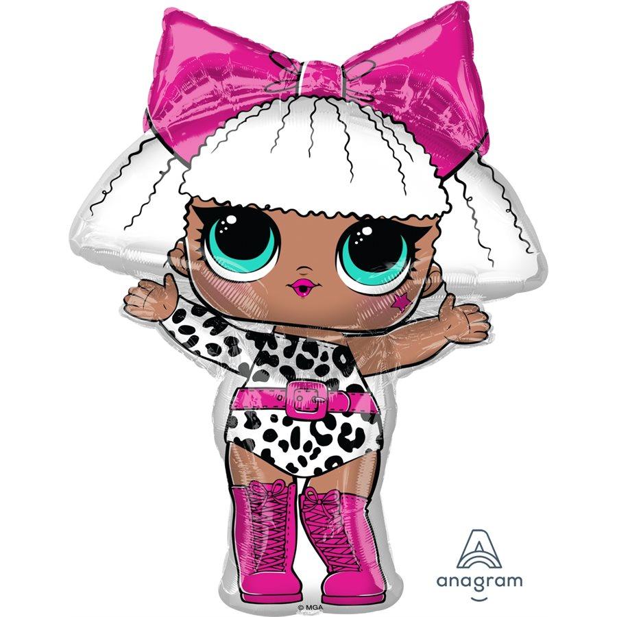 Mylar 34 po. - Lol surprise