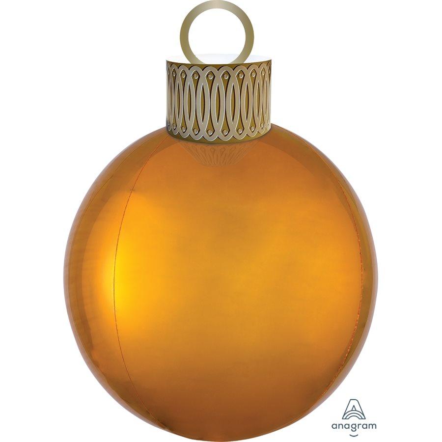 Mylar 20 po. - Boule de Noël Or