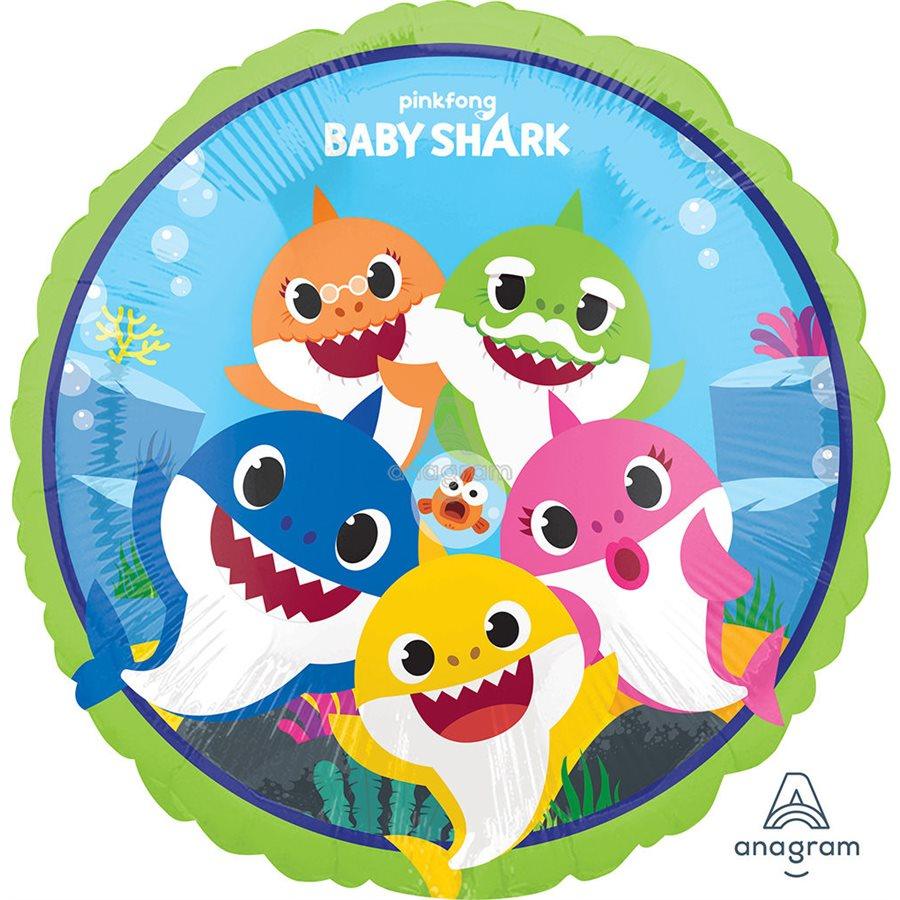 Mylar 18 po. - Baby Shark