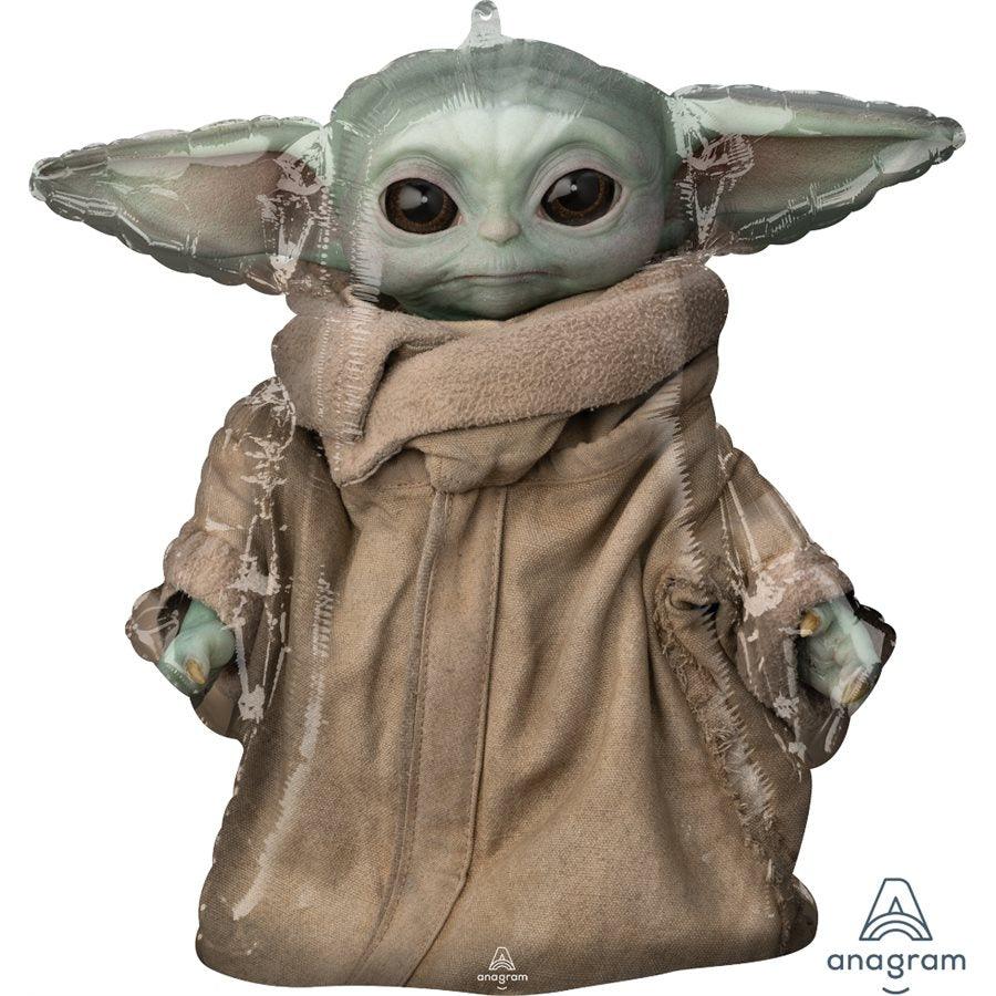 Mylar 25 po. - Bébé Yoda Mandalorian