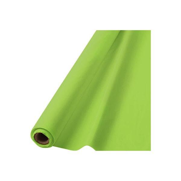 Vert Kiwi - Rouleau Nappe en Plastique 40 po. x 100 pi.