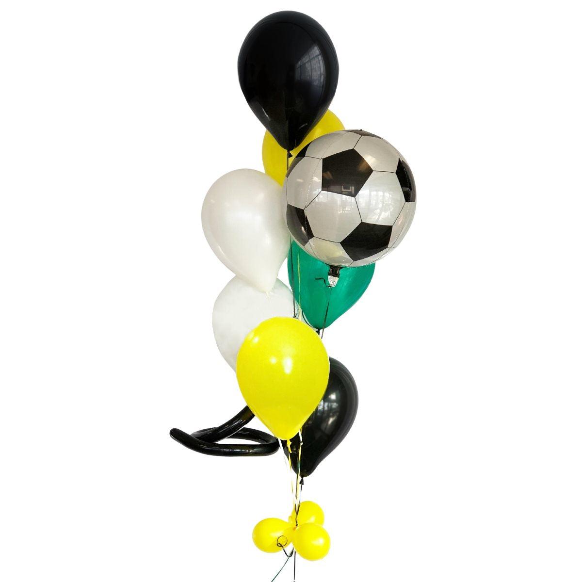 Bouquet de ballons gonflés à l'hélium