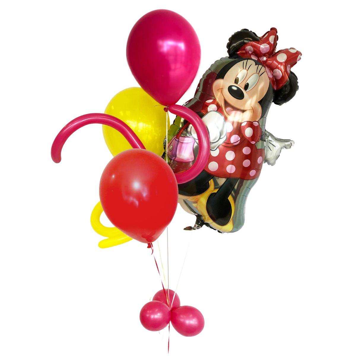 Bouquet de ballons gonflés à l'hélium