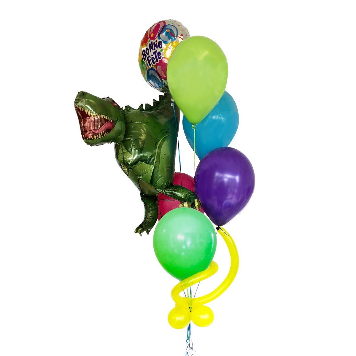 Bouquet de ballons gonflés à l'hélium