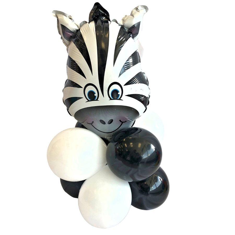 Montage de ballons gonflés à l'air