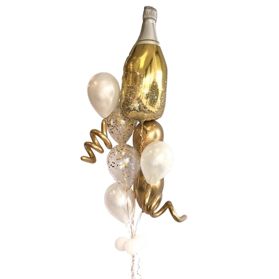 Bouquet de ballons gonflés à l'hélium