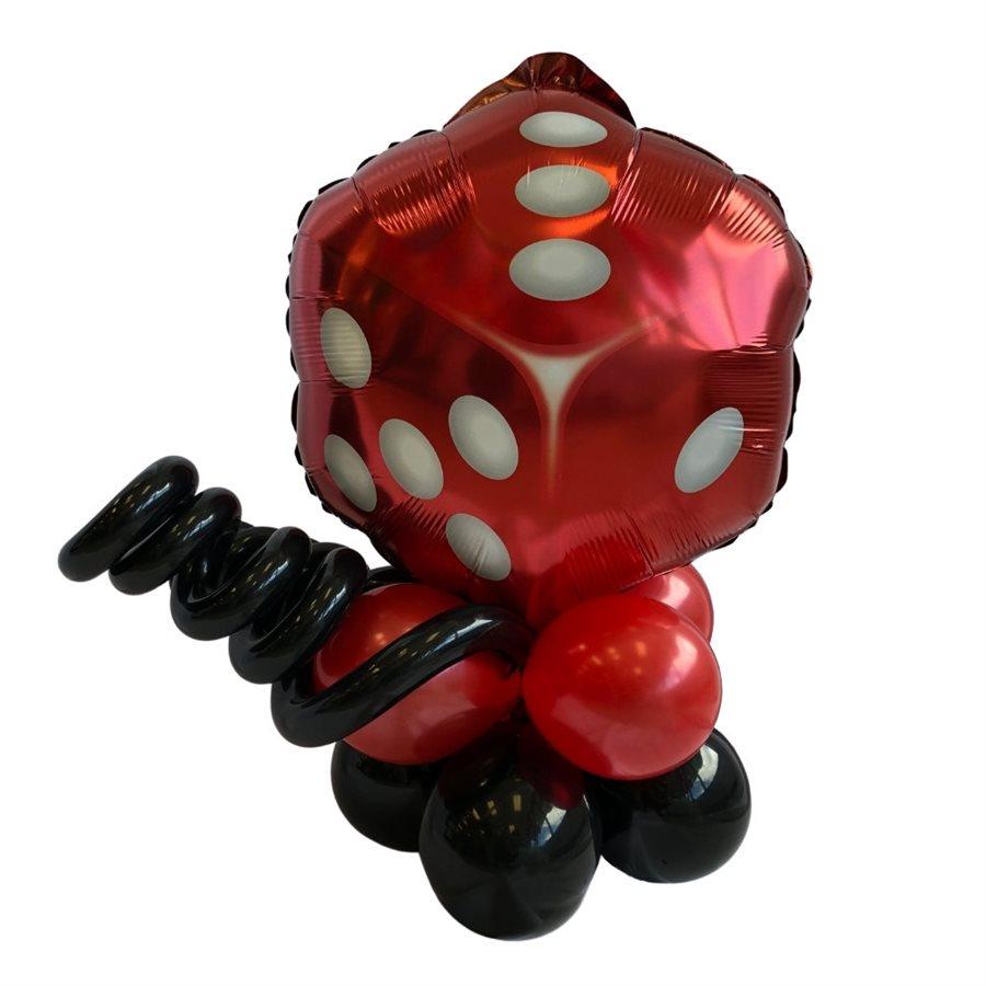 Montage de ballons gonflés à l'air