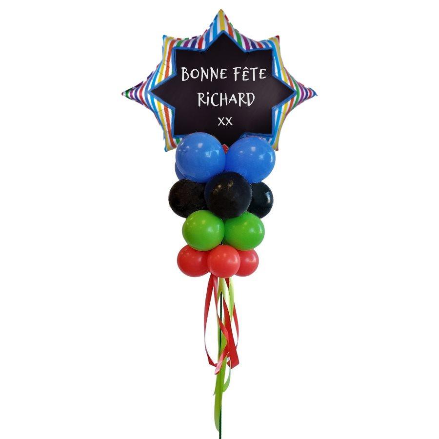 Montage pour terrain gonflé à l'air