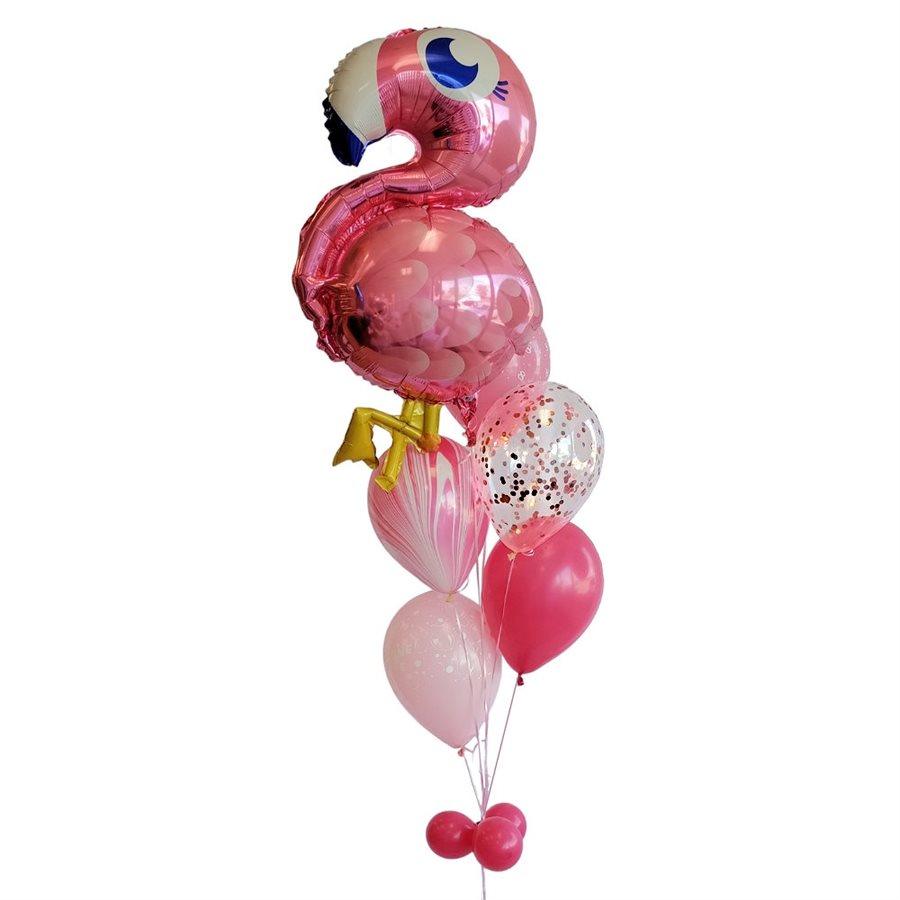 Bouquet de ballons gonflés à l'hélium