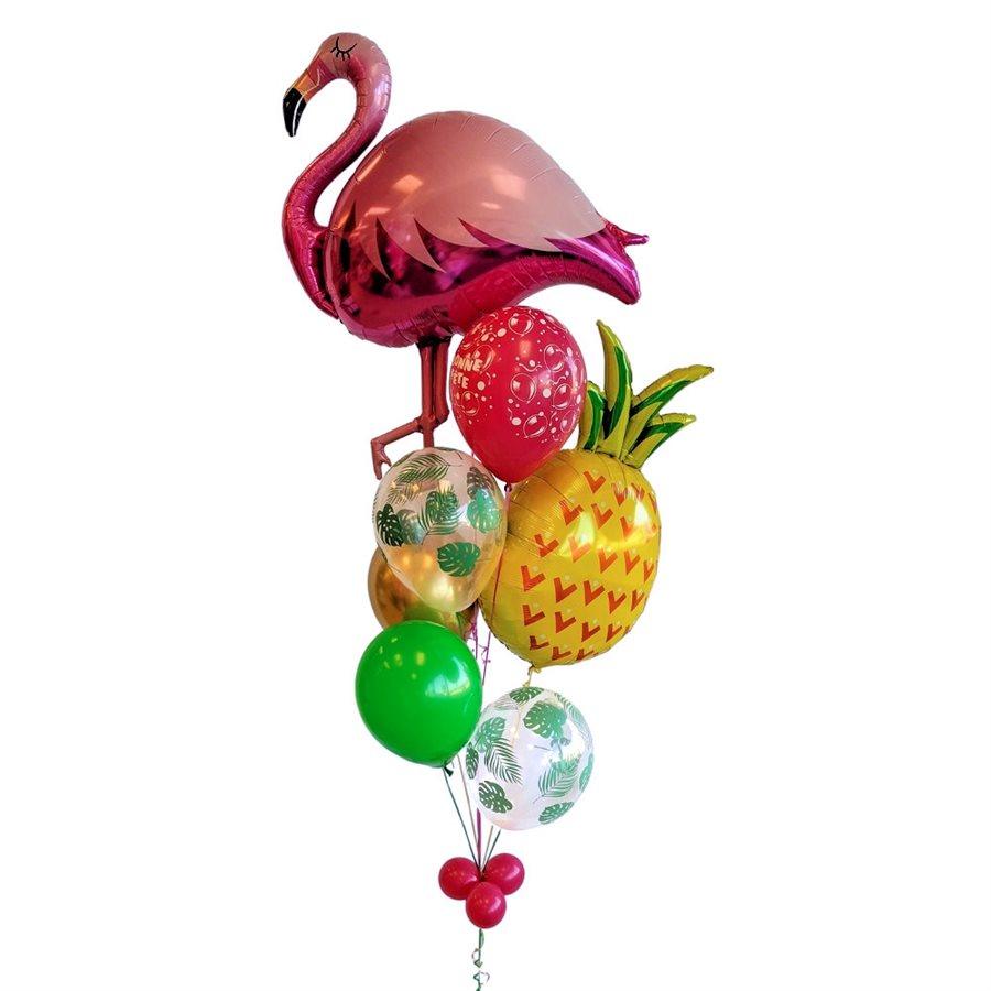 Bouquet de ballons gonflés à l'hélium