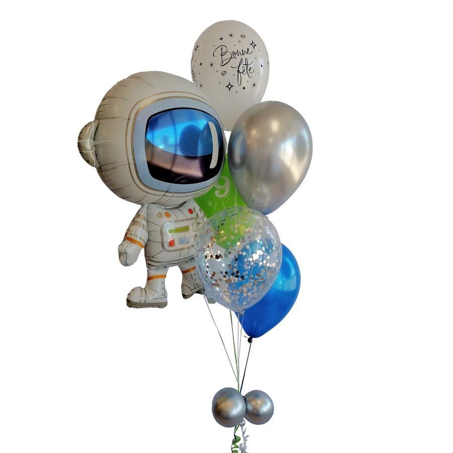 Bouquet de ballons gonflés à l'hélium