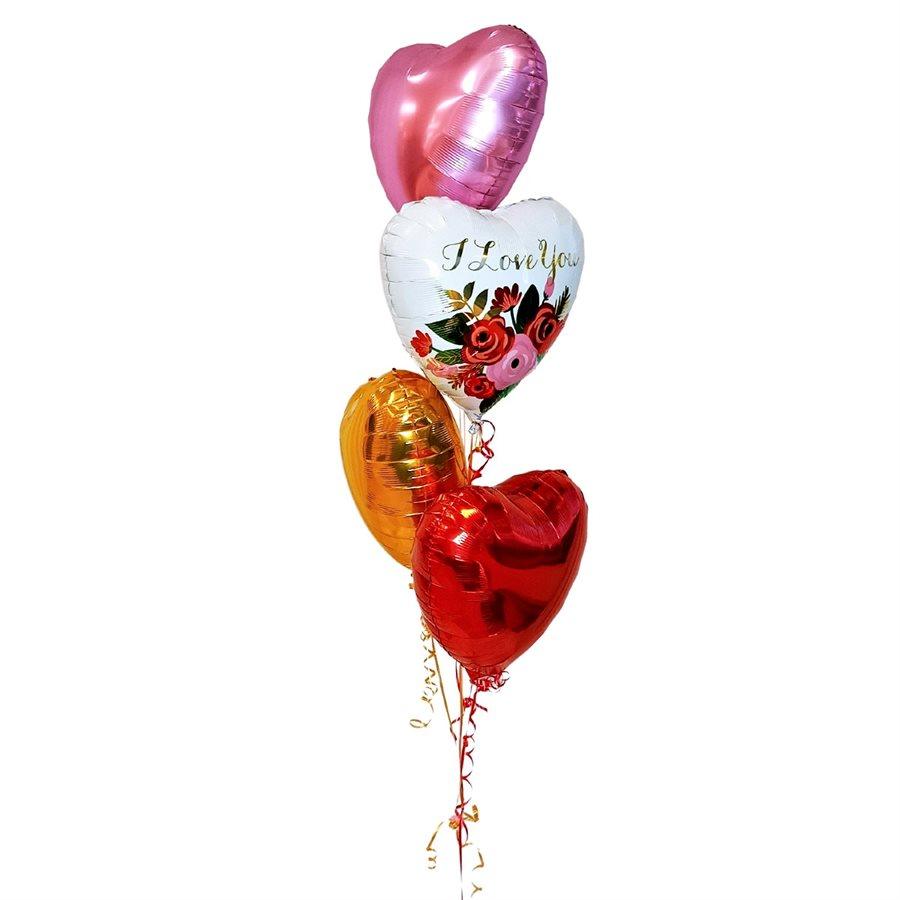 Ballons à l'hélium amour ballon n love