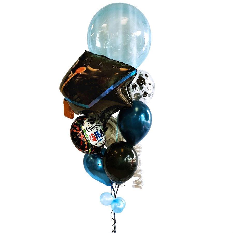 Bouquet de ballons gonflés à l'hélium