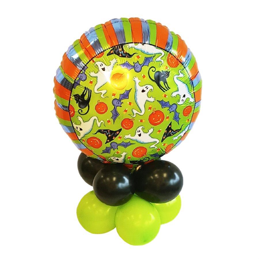 Montage de ballons gonflés à l'air