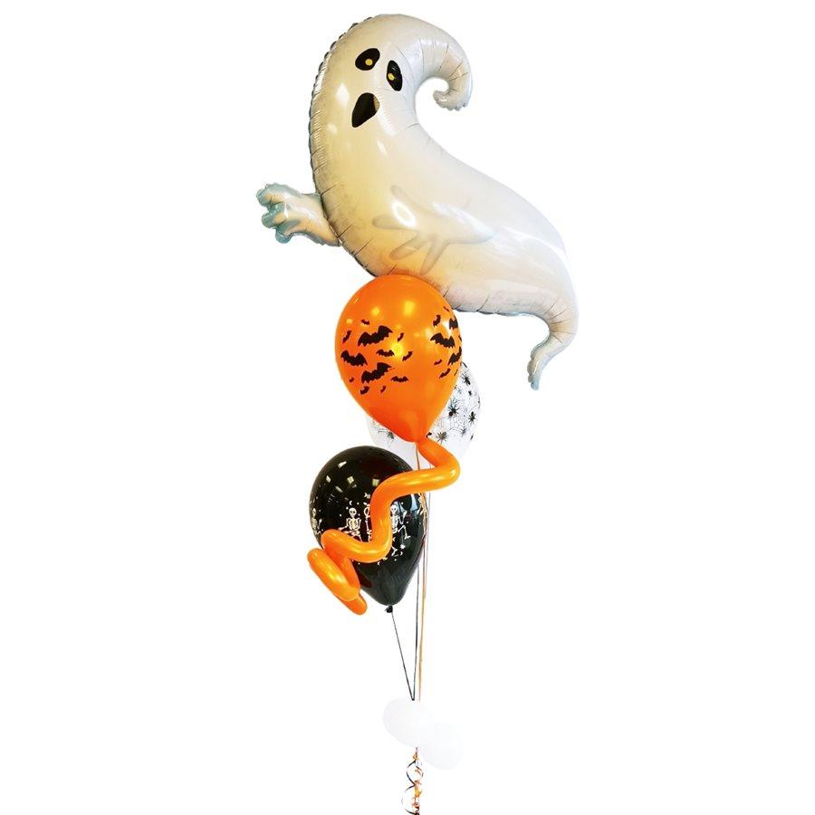 Bouquet de ballons gonflés à l'hélium