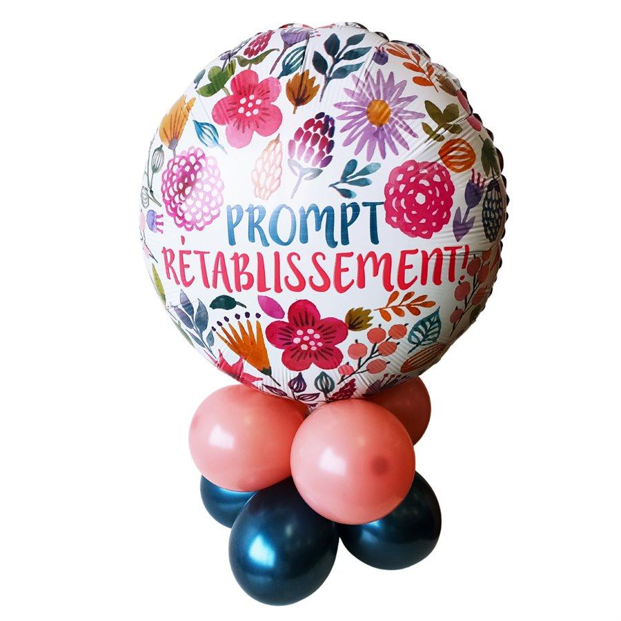 Montage de ballons gonflés à l'air