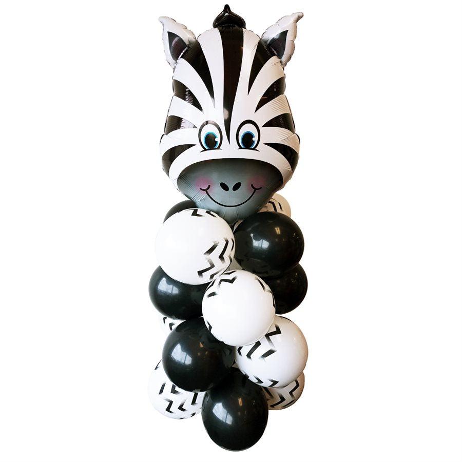 Montage de ballons gonflés à l'air