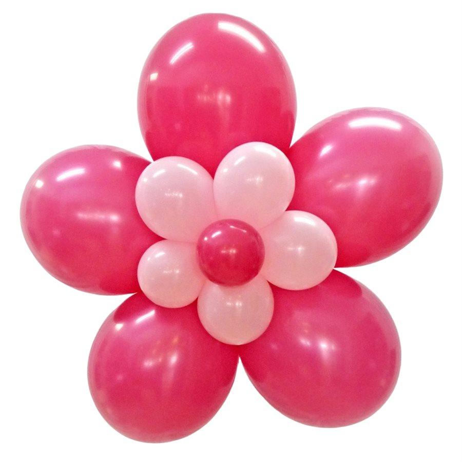 Montage de ballons gonflés à l'air