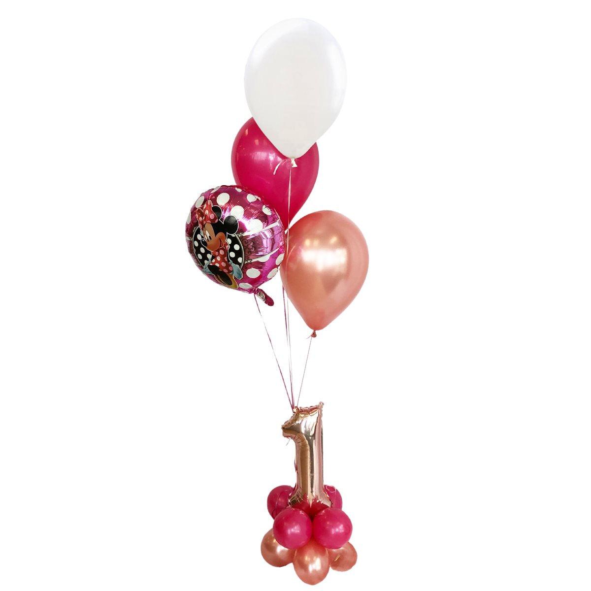 Bouquet de ballons gonflés à l'hélium