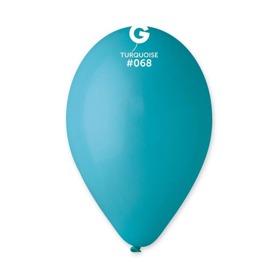 Ballons 12 po. Gemar Turquoise 50/pqt