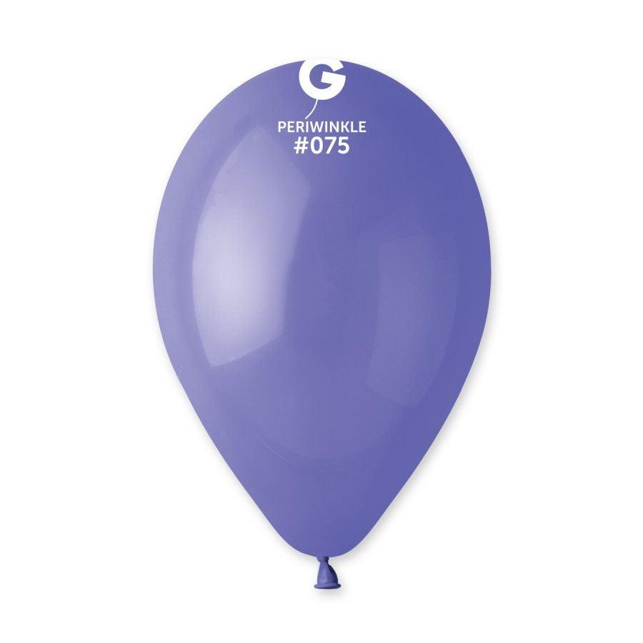 Ballons 12 po. Gemar Pervenche 50/pqt