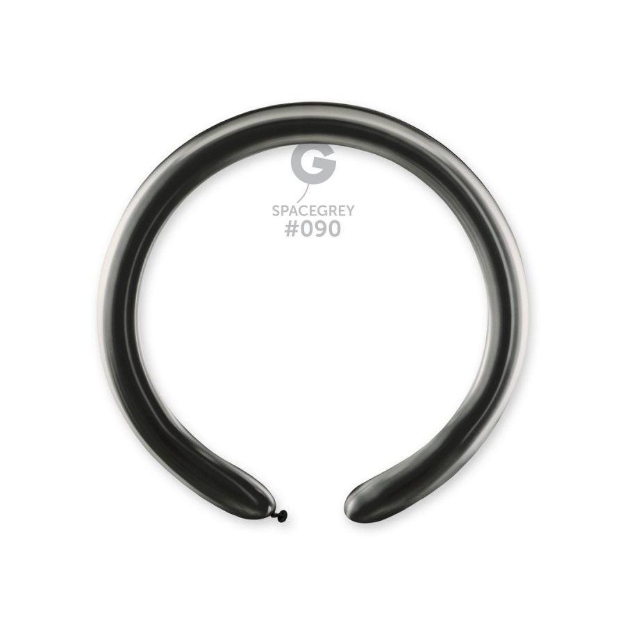 Ballons Animaux 260 Gemar Gris Brillant 50/pqt