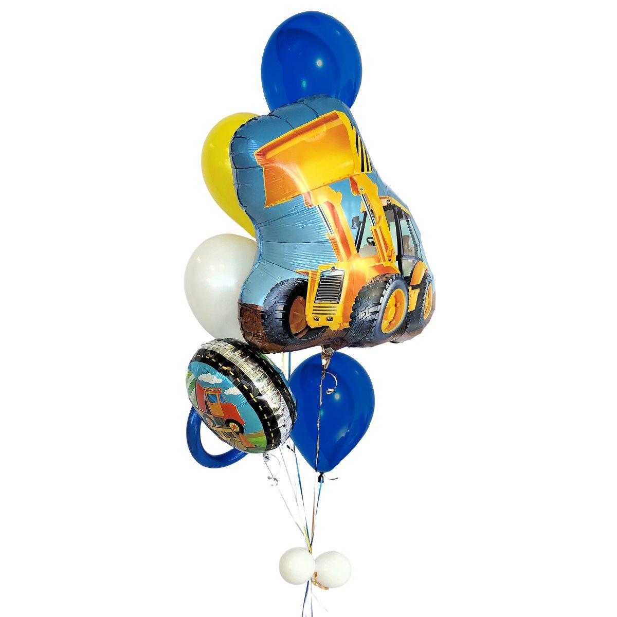 Bouquet de ballons gonflés à l'hélium