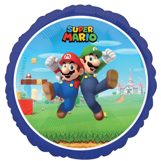 MYLAR 18 PO. - SUPER MARIO