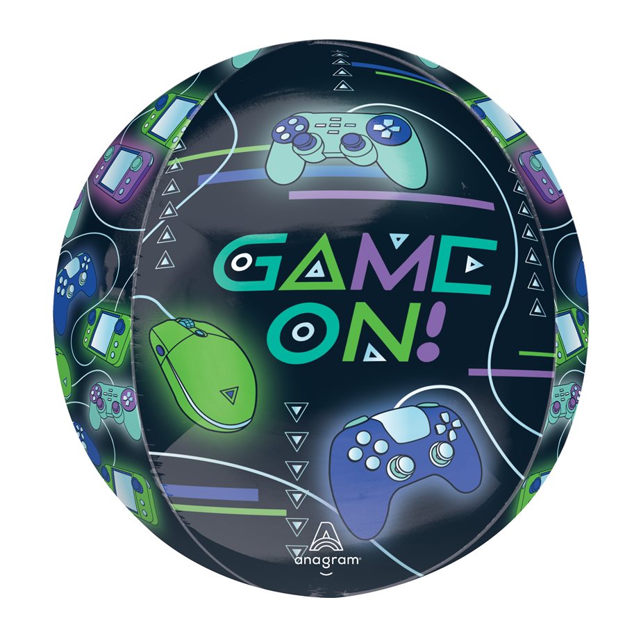 MYLAR ORBZ JEU VIDÉO - GAME ON !