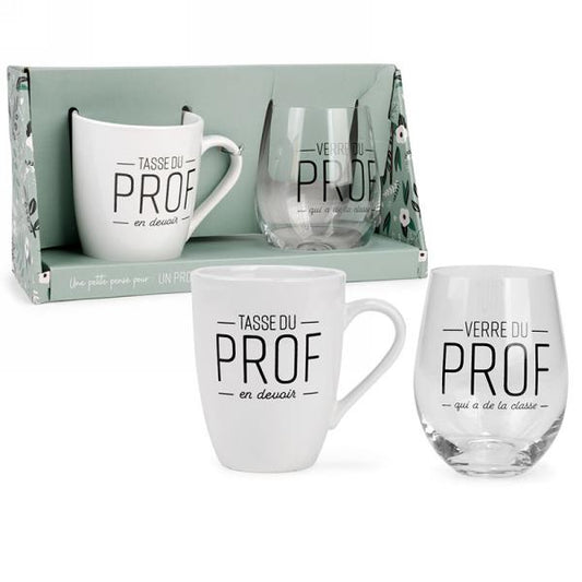 VERRE À VIN & TASSE - PROF